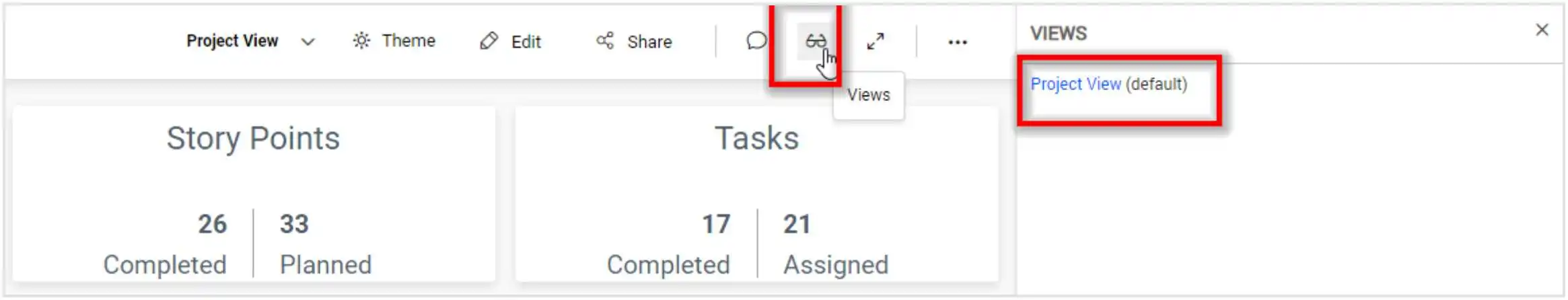Saved Filter View