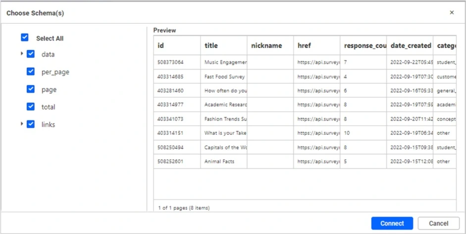 Raw Data Window