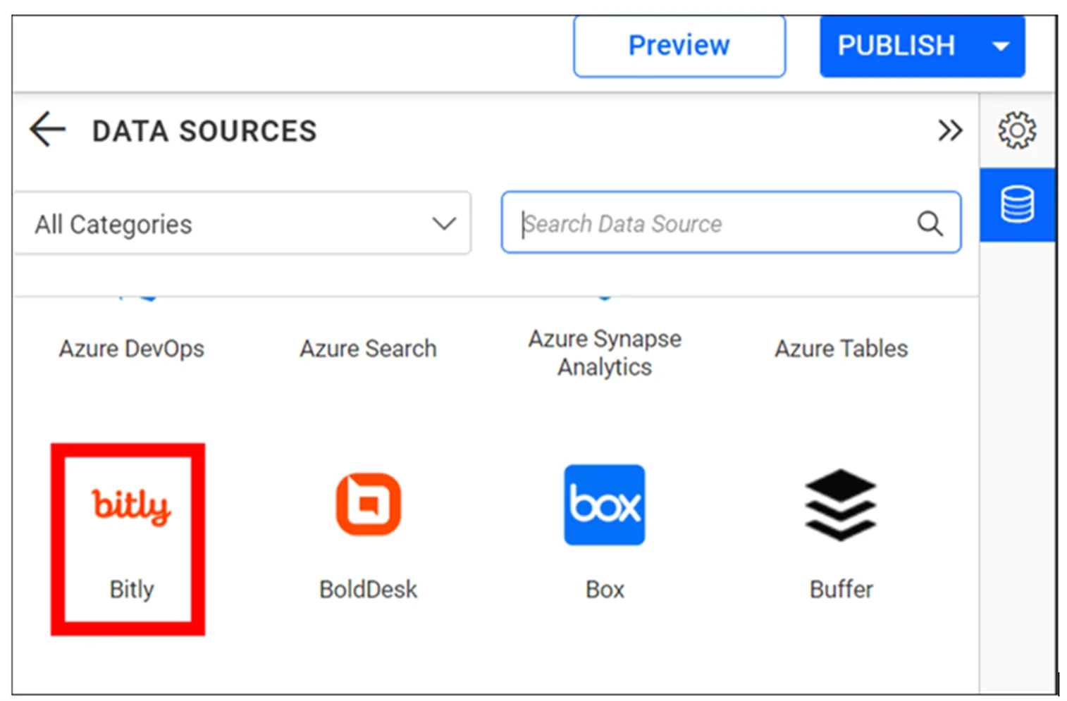 Data Source Panel