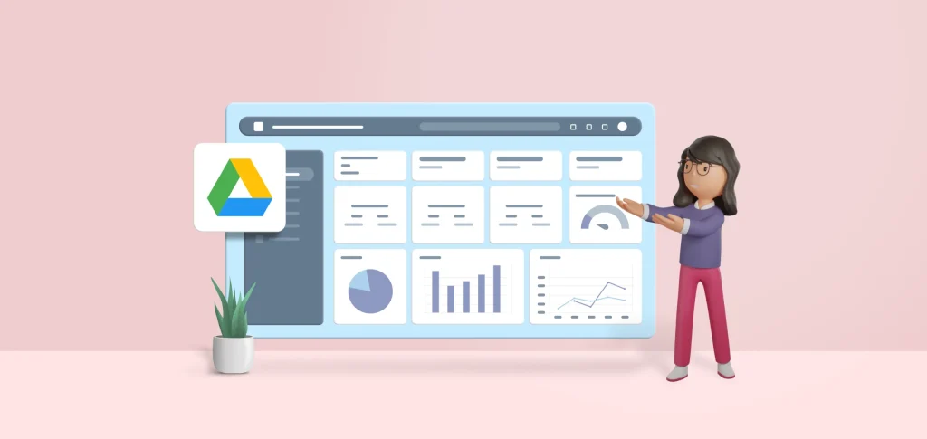 Create and Embed Dashboards with Data Stored in Google Drive