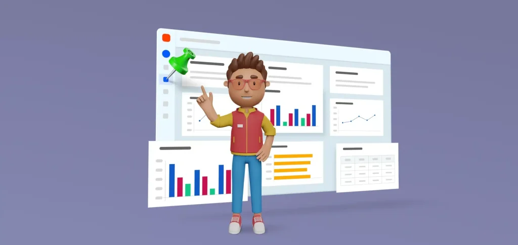 Empowering Analytics with Pinboard Embedding