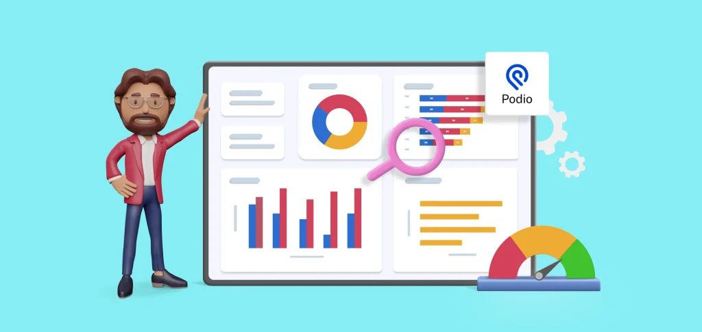 Podio Insights: Unveiling Project Efficiency through BI Dashboards