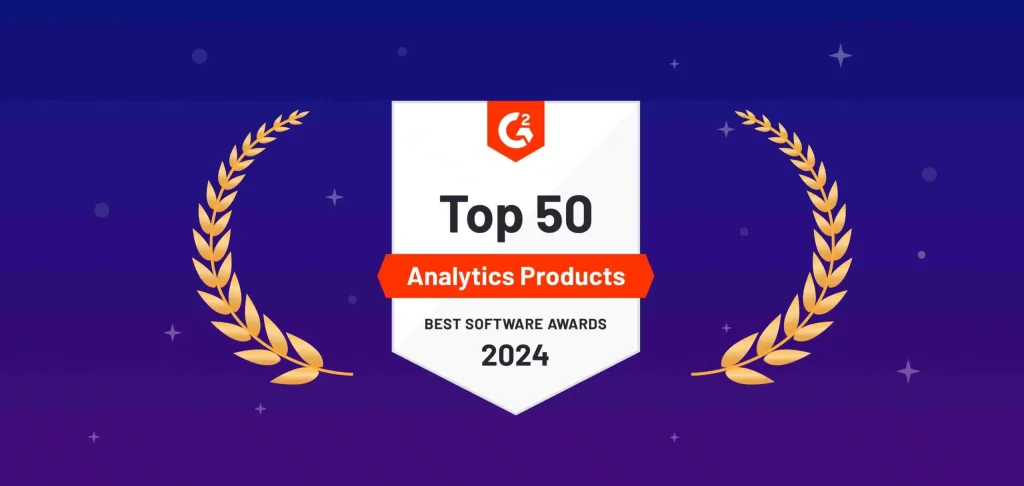 Bold BI Recognized as a Top 50 Analytics Product by G2