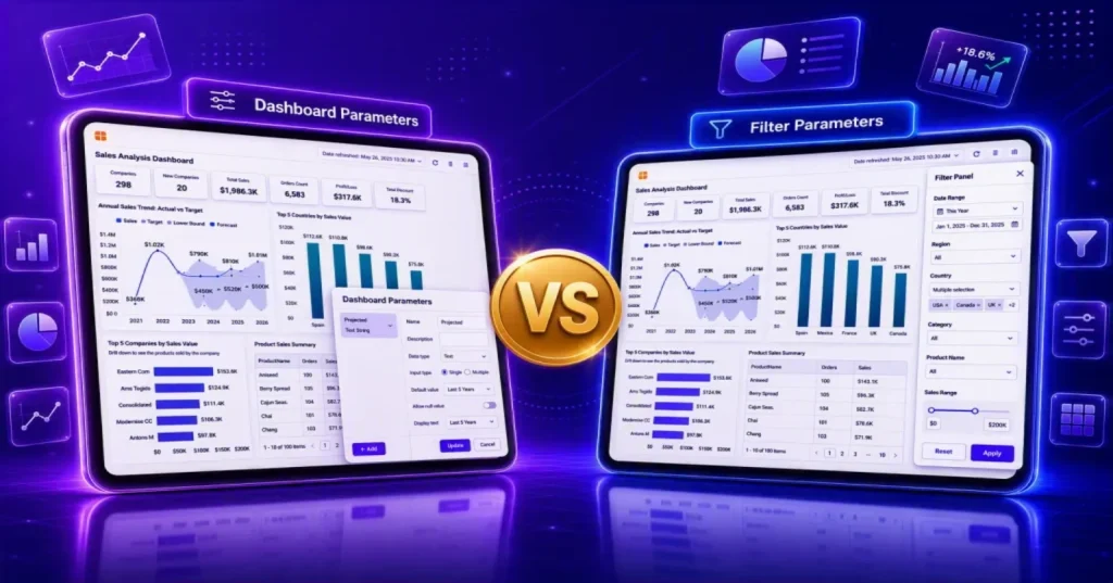 Dashboard Parameters vs. Filter Parameters: Key Difference